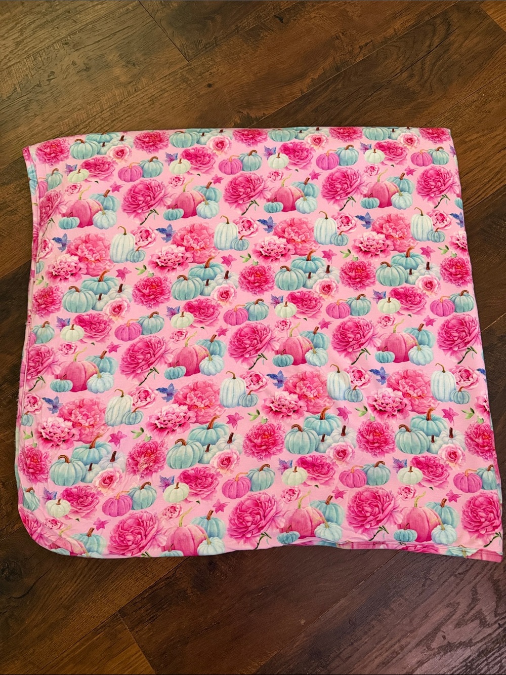 Bums and Roses Floral Sherpa blanket